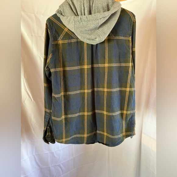 Plaid Hooded Jacket for Men - Picture 2 of 6